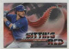 Kris Bryant Baseball Cards 2018 Topps Finest Sitting Red Prices