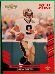 Drew Brees [Red Zone] #87 Football Cards 2007 Panini Score Prices