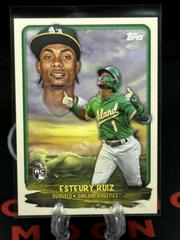 Esteury Ruiz #BT-4 Baseball Cards 2023 Topps X Bob Ross The Joy Of Budding Talents Prices