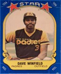 Dave Winfield #25 Baseball Cards 1981 Fleer Star Stickers Prices