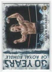 Shawn Michaels [Blue] #RR-8 Wrestling Cards 2018 Topps WWE Undisputed 30 Years of Royal Rumble Prices