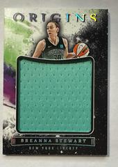 Breanna Stewart [Blue] #JJ-BST Basketball Cards 2023 Panini Origins WNBA Jumbo Jerseys Prices