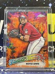 Royce Lewis [Orange] Baseball Cards 2023 Topps Chrome Future Stars Prices