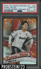 Kang in Lee [Orange Refractor] #FS-KIL Soccer Cards 2019 Topps Chrome UEFA Champions League Future Stars Prices