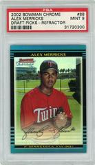 Alex Merricks [Refractor] #68 Baseball Cards 2002 Bowman Chrome Draft Picks Prices