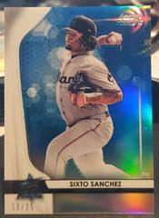 Sixto Sanchez [Blue Refractor] #BPR-13 Baseball Cards 2020 Bowman Sterling Prices
