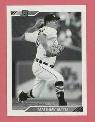 Matthew Boyd [Black & White] #30 Baseball Cards 2020 Bowman Heritage Prices