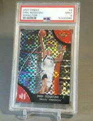 Dirk Nowitzki [Refractor] #4 Basketball Cards 2007 Finest Prices