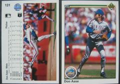 Don Aase #131 Baseball Cards 1990 Upper Deck Prices