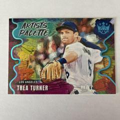 Trea Turner [Blue] Baseball Cards 2022 Panini Diamond Kings Artist's Palette Prices