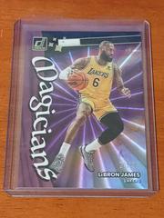 LeBron James [Purple Laser] Basketball Cards 2022 Panini Donruss Magicians Prices