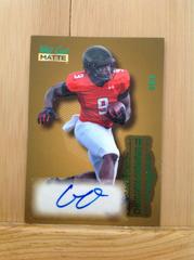 Chigoziem Okonkwo [Silver Green Foil] #MB-A Football Cards 2022 Wild Card Matte Autographs Prices