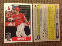 Albert Pujols #87-82 Baseball Cards 2017 Topps 1987 Prices