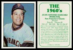 Juan Marichal #2 Baseball Cards 1978 TCMA the 1960's Prices