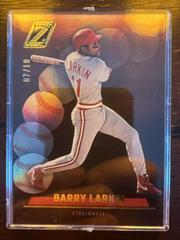 Barry Larkin [Gold] Baseball Cards 2023 Panini Chronicles Zenith Prices
