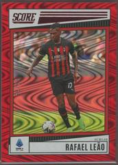 Rafael Leao [Red Swirl] #8 Soccer Cards 2022 Panini Score Serie A Prices