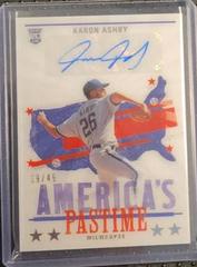 Aaron Ashby #AP-AA Baseball Cards 2022 Panini Chronicles America's Pastime Autographs Prices