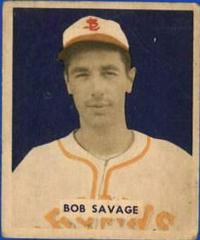 Bob Savage #204 Baseball Cards 1949 Bowman Prices