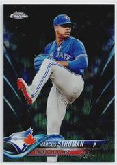 Marcus Stroman [Green Wave Refractor] #2 Baseball Cards 2018 Topps Chrome Prices