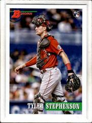 Tyler Stephenson #9 Baseball Cards 2021 Bowman Heritage Prices