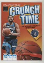 Karl Anthony Towns #19 Basketball Cards 2019 Panini Donruss Crunch Time Prices
