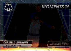 Carmelo Anthony Basketball Cards 2021 Panini Mosaic Moments in Time Prices