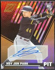 Hoy Jun Park [Autograph] #20 Baseball Cards 2022 Panini Chronicles Zenith Prices
