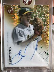 Barry Zito [Gold Refractor] Baseball Cards 2022 Topps Pristine Autographs Prices