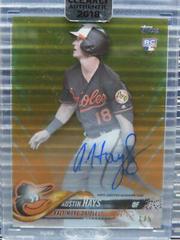 Austin Hays [Autograph Orange] Baseball Cards 2018 Topps Clearly Authentic Prices
