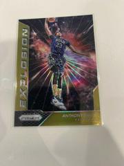 Anthony Davis [Gold Prizm] Basketball Cards 2016 Panini Prizm Explosion Prices