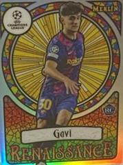 Gavi Soccer Cards 2021 Topps Merlin Chrome UEFA Renaissance Prices