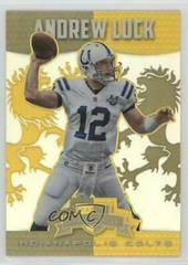 Andrew Luck [Gold] Football Cards 2014 Panini Rookies & Stars Crusade Prices