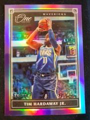 Tim Hardaway Jr. [Purple] #6 Basketball Cards 2019 Panini One and One Prices