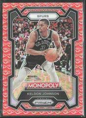Keldon Johnson [Free Parking] Basketball Cards 2023 Panini Prizm Monopoly Prices