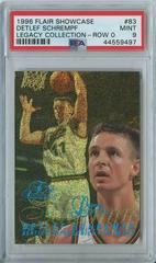 Detlef Schrempf [Row 0] Basketball Cards 1996 Flair Showcase Legacy Collection Prices