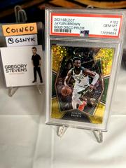 Jaylen Brown [Gold Disco Prizm] #162 Basketball Cards 2021 Panini Select Prices