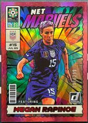 Megan Rapinoe [Red] #23 Soccer Cards 2023 Donruss FIFA Women's World Cup Net Marvels Prices