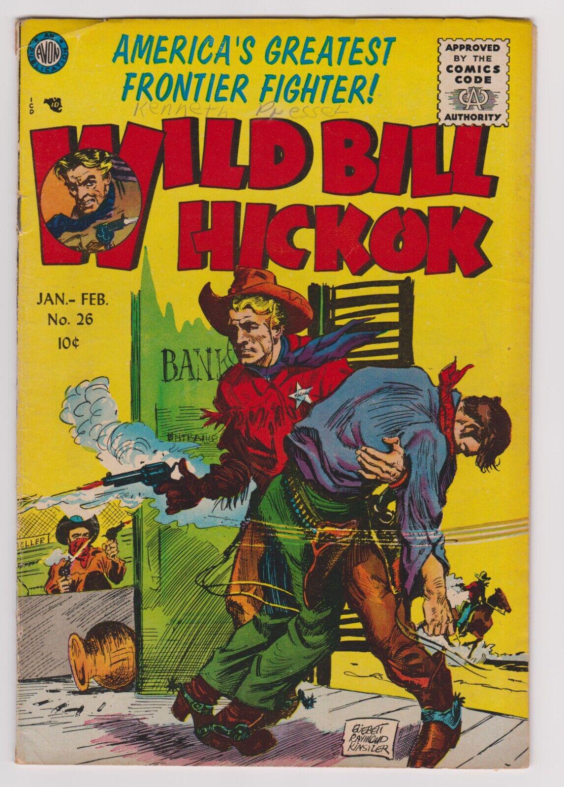 Wild Bill Hickok #26 (1956) Comic Books Wild Bill Hickok