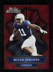 Micah Parsons [Pink] #ABC-17 Football Cards 2021 Wild Card Alumination Prices