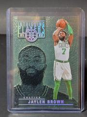 Jaylen Brown [Emerald] #5 Basketball Cards 2021 Panini Illusions Intriguing Players Prices