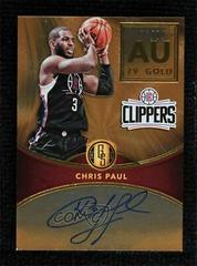 Chris Paul Basketball Cards 2016 Panini Gold Standard AU Autographs Prices