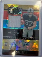 Michael Mayer [Yellow Diamond] #FAPS-13 Football Cards 2023 Panini Legacy Futures Patch Autographs Prices
