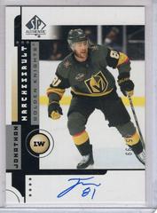Jonathan Marchessault Hockey Cards 2021 SP Authentic 2001-02 Retro Autographs Prices