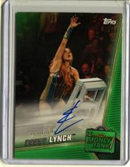 Becky Lynch [Green] Wrestling Cards 2019 Topps WWE Money in the Bank Autographs Prices