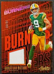 Christian Watson [Gold] #AB-15 Football Cards 2023 Panini Absolute Burners Prices