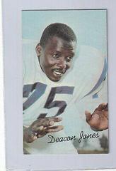 Deacon Jones [Square Corner Proof] Football Cards 1970 Topps Super Prices
