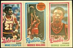 Cooper, Malone, Johnson Basketball Cards 1980 Topps Prices