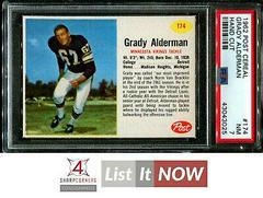 Grady Alderman [Hand Cut] #174 Football Cards 1962 Post Cereal Prices