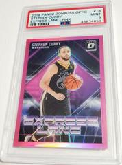 Stephen Curry [Pink] #18 Basketball Cards 2018 Panini Donruss Optic Express Lane Prices