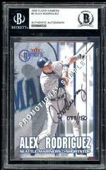 Alex Rodriguez [Promotional Sample] Baseball Cards 2000 Fleer Gamers Prices